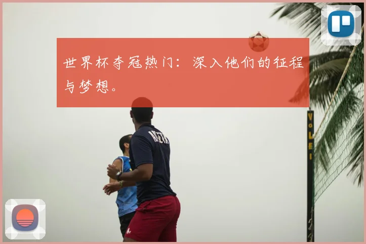 世界杯夺冠热门:深入他们的征程与梦想。